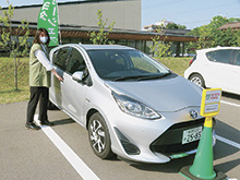 県立大、カーシェアリング導入