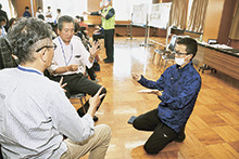 県シニア大、学年超えて交流へ