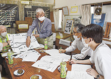 学生に戦争体験語る