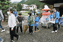 明治33年制作の神楽修復