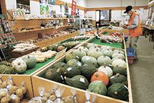 鬼無里の農産物直売所20年