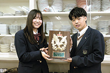 屋代南高、料理で全国一